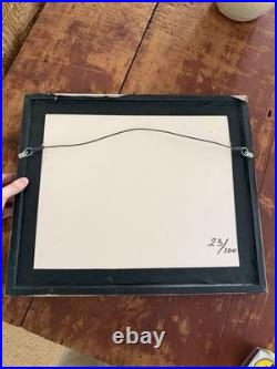 Looney Tunes Chuck Jones Signed Framed Cel Tweety Sylvester Limited Warner Bros