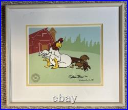 Looney Tunes Foghorn And Henry Framed Limited Edition Cel Chuck Jones #48/300