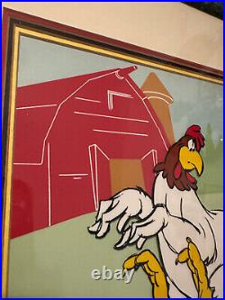 Looney Tunes Foghorn Leghorn Henery Hawk Chuck Jones Limited Edition Signed Cel