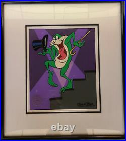 Looney Tunes Michigan J. Frog Limited Edition Cel Signed by Chuck Jones 663/750