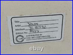 Looney Tunes WILE COYOTE ROAD RUNNER Salt And Pepper Chuck Jones Signed Cel LE