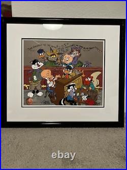 Looney toons signed By Chuck Jones Collectors Piece