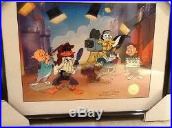 MARK OF ZORRO signed by CHUCK JONES Looney Tunes Hand Painted Ltd. Edition CEL