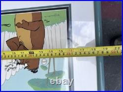 Marc Anthony & Kitty II Original Animation Cel Signed by Chuck Jones with COA 1993