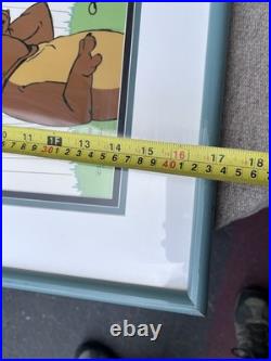 Marc Anthony & Kitty II Original Animation Cel Signed by Chuck Jones with COA 1993