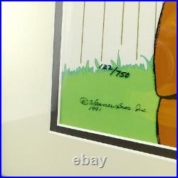 Marc Anthony and Kitty II 1991 Chuck Jones Signed Limited Cel