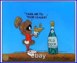 Marvin The Martian Chuck Jones Cel Signed Limited Edition Cell Art