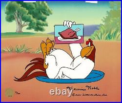 Maurice Noble SIGNED Foghorn Leghorn Ltd Ed Cel of 100 Looney Tunes WB 2001 OH