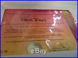 Max PRODUCTION Art & Drawing Signed Chuck Jones with the Antlers