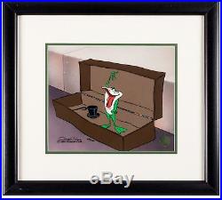Michigan J Frog Animation Cel Chuck Jones Limited Edition signed WB Production