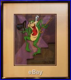 Michigan J. Frog IV Chuck Jones signed Looney Tunes Fr Limited Edition Cel