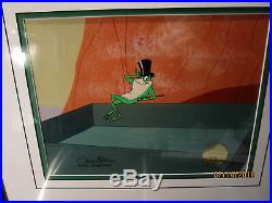 Michigan J Frog In Another Froggy Evening Signed by Chuck Jones COA