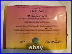 Michigan J. Frog VI Limited Edition Cel Signed Chuck Jones Rare #549/750