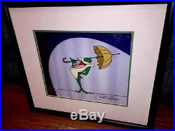 Michigan J Frog Warner Brothers Cel Tribute To The Stars Signed Chuck Jones Cell