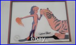 Mowgli's Brothers The Jungle Book Original Production Cel Signed Chuck Jones