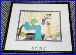 Mrs Doubtfire Movie Production Animation Cel Signed Chuck Jones With Seal Framed