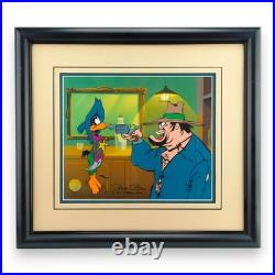 NASTY CANASTA Chuck Jones Cel Daffy Duck Looney Tunes Animation Art Cell