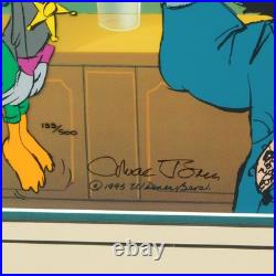NASTY CANASTA Chuck Jones Cel Daffy Duck Looney Tunes Animation Art Cell