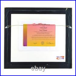 NASTY CANASTA Chuck Jones Cel Daffy Duck Looney Tunes Animation Art Cell