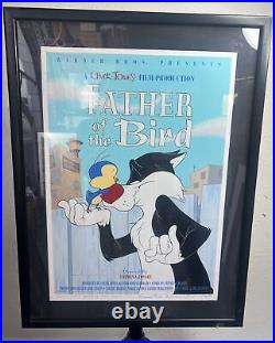 NICE WARNER BROS. FATHER OF THE BIRD #112/500 FRAME SIGNED BY CAST With COA