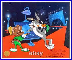 OPERATION EARTH Chuck Jones Cel Warner Bros. Bugs Bunny Looney Tunes Art Cell