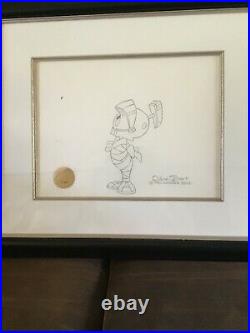 One of a kind Chuck jones signed Duck Dodgers in the Return the 24 1/2th century