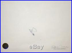 Orig. Signed Chuck Jones How the Grinch Stole Christmas Production Cel & Drawing