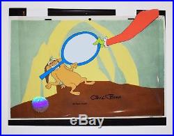 Orig. Signed Chuck Jones How the Grinch Stole Christmas Production Cel ft. Max