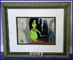 Original Animation Production Cel From How The Grinch Stole Christmas Signed
