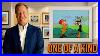 Original Hand Painted Background Chuck Jones Cel Hand Inked Daffy Duck Elmer Looney Tunes Art