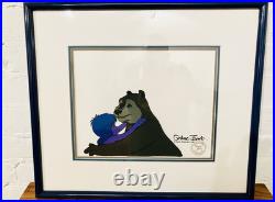 Original MOWGLI'S BROTHERS 1976 Production Animation Cel Signed by Chuck Jones