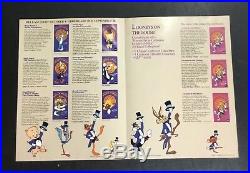 Original Rare Warner Bros. Friz Freleng Chuck Jones Mel Blanc Signed Looney Tune