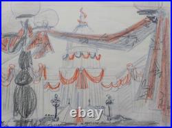 Original Warner BOYHOOD Daze Sketch Drawing Cel Cell Signed Chuck Jones/Noble