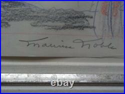 Original Warner BOYHOOD Daze Sketch Drawing Cel Cell Signed Chuck Jones/Noble