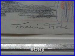 Original Warner BOYHOOD Daze Sketch Drawing Cel Cell Signed Chuck Jones/Noble