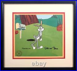 Original production cel vintage Bugs Bunny signed Chuck Jones Warner Bros 1980