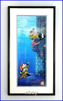 PEPE LE PEW Chuck Jones Romeo & Juliet Looney Tunes Signed Cel Art 1992