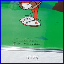 Peace and Carrots Chuck Jones Signed Cel Marvin Martian and Bugs Bunny Art