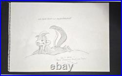 Pepe Le Pepe Original Pencil Sketch or Drawing by Chuck Jones
