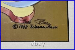 Pepe Le Pew Chuck Jones SIGNED Limited Edition Cel 200 Looney Tunes WB 1998 OH