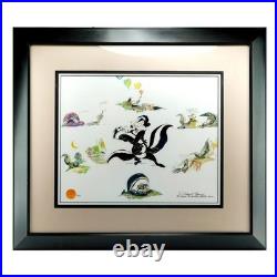 Pepe Le Pew Chuck Jones Signed Cel Limited Edition Looney Tunes Art