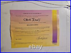 Pepe' Le Pew In Heaven Scent By Chuck Jones 3/750