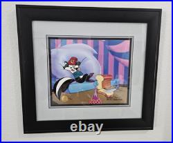 Pepe Le Pew Ltd Edition Signed Cel By Chuck Jones #77/200 GUC