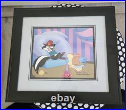 Pepe Le Pew Ltd Edition Signed Cel By Chuck Jones #77/200 GUC