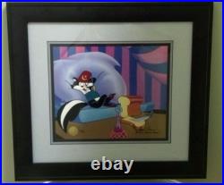 Pepe Le Pew Ltd Edition Signed Cel By Chuck Jones #77/200 GUC