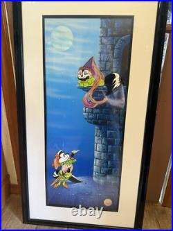 Pepe Le Pew Romeo & Juliet Chuck Jones Signed Ltd Cel COA Looney Tunes Art #496