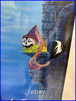 Pepe Le Pew Romeo & Juliet Chuck Jones Signed Ltd Cel COA Looney Tunes Art #496