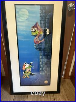 Pepe Le Pew Romeo & Juliet Chuck Jones Signed Ltd Cel COA Looney Tunes Art #496