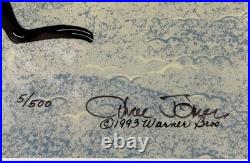 Pepe & Penelope She is Shy Limited Edition Signed Cel By Chuck Jones 5/500 Pepe & Penelope She is Shy Limited Edition Signed Cel By Chuck Jones 5/500