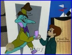 Phantom Tollbooth Milo Chuck Jones Signed 1970 Production Animation Cel MGM 2